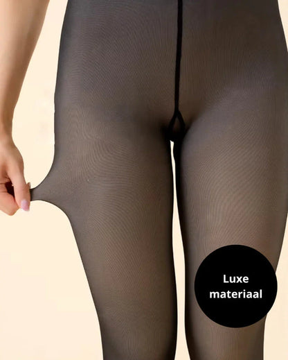 SlimFit Fleece Panty| Gevoerde panty